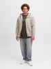 JACK & JONES PLUS Kapuzenjacke in Moonbeam