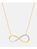 Diamant L'éternel Halskette aus 375 Gelbgold