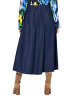Ulla Popken Jeansrock in dark blue denim