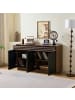 ABRIHOME Sideboard mit Viel Stauraum in Braun - 150 x 40 x 85 cm