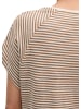 Marc O'Polo Gestreiftes T-Shirt regular in Medium Brown