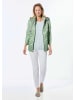 GOLDNER Jacke Steppjacke mit abnehmbarer Kapuze in salbei