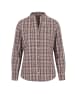 Ulla Popken Bluse in dunkelbraun