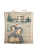 Mr. & Mrs. Panda Jutebeutel Pinguin Bester Kuschelpartner der We... in Weiß