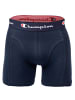 Champion Boxershort 2er Pack in Blau/Marine