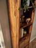 KADIMA DESIGN Wandregal mit Schubladen 35x150x30 cm Massivholz Hängeregal,