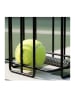 relaxdays Tennis in Schwarz - (B)14 x (H)40,5 x (T)14 cm