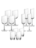 Villeroy & Boch 12er Set Wein- und Sektgläser NewMoon transparent in transparent