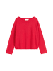 Marc O'Polo Feinstrickpullover loose in Bright Red
