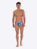 HOM Badehose Swim Micro Briefs Colibris in blue print