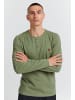 11 Project Longsleeve PRBonso 20714802 ME Sweatshirt mit Grandad Ausschnitt in Grün