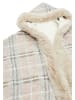osha Damen Poncho in Beige Mehrfarbig