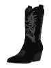 VAN HILL Cowboystiefel Ella in Schwarz Velours
