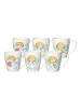 Ritzenhoff & Breker 6er Set Henkelbecher Schutzengel 360 ml bunt in bunt
