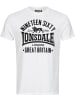 Lonsdale T-Shirt "Bylchau" in Weiß