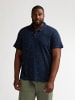 Petrol Industries Kurzarm-Poloshirt Große Größen Chassis in Blau