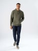 TeeShoppen Pullover Sweatshirt Hoodie in Army Green