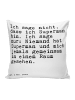 Mr. & Mrs. Panda kissen für sofa Ich sage nicht, dass... mit Spruch in Weiß