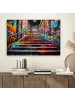 OnlyWow Metallbild Bunte Treppe
