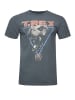 Re:Covered T-Shirt Jurassic Park T-Rex 1993 in Charcoal