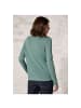 Cecil Langarmshirt in glaced salvia green