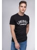 Lonsdale T-Shirt "Bradfield" in Schwarz