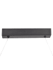 Beliani Pendelleuchten MAHOI in Schwarz - (W) 120 x (H) 175 x (L) 4 cm