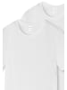 Schiesser Unterhemd / Shirt Kurzarm Teens Boys 95/5 Organic Cotton in Weiß