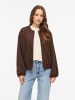 Vila Strickjacke in Coffee Bean