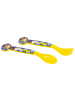 Paw Patrol Paw Patrol Kinderbesteck Löffel und Gabel für Kinder in Gelb