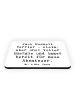Mr. & Mrs. Panda Magnet Spruch Jack Russell Terrier mit Spruch in Weiß