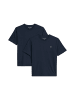 Marc O'Polo Doppelpack Rundhals-T-Shirts regular in Dark Navy
