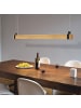 ZMH LED Pendelleuchte Holz Vintage Dimmbar 17W L100CM