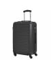 Paradise by CHECK.IN Havanna - 4-Rollen-Trolley 67 cm (rot) in schwarz