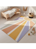KADIMA DESIGN Teppich Kinder Sonnenstrahlen Polyamid Antirutsch Spielzimmer