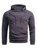 Alessandro Salvarini Hoodie Alessandro Salvarini Herren Hoodie AS295 in Anthrazit