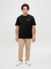 JACK & JONES PLUS T-shirt in Black