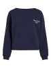 Vila Langärmeliges Sweatshirt in Navy Blazer