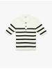 KOTON SWEATERS BSC in Schwarz Gestreift