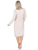 NORMANN Langarm Nachthemd klassische Design Knopfleiste am Hals - 87436 in creme