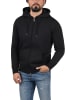 !SOLID Kapuzensweatjacke in schwarz