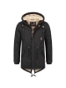 Alessandro Salvarini Winterjacke A. Salvarini Herren Winterparka AS280 in Schwarz