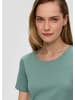 s.Oliver T-Shirt in 6575_dunkles salbeigrün