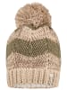 Sterntaler Bommelmütze Melange in braun