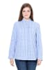 Ulla Popken Trachtenbluse in himmelblau