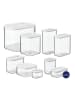 Mepal 36er Set Vorratsdosen Sparset Modula in transparent