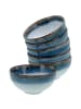 CreaTable Dip-Schalen  Set Steinzeug in Blau