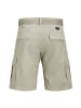 Jack and Jones Cole Hudson Belted Cargo Shorts Mid in Beige
