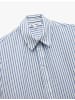 KOTON SHIRTS LS in Marineblau Gestreift