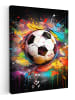 MuchoWow Leinwand Bilder Fußball